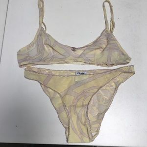 Authentic Chanel Bra & Underwear Set. Sz. 38/FR